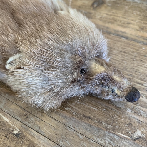 35 - A vintage mink stole, silk lined, approx. 42