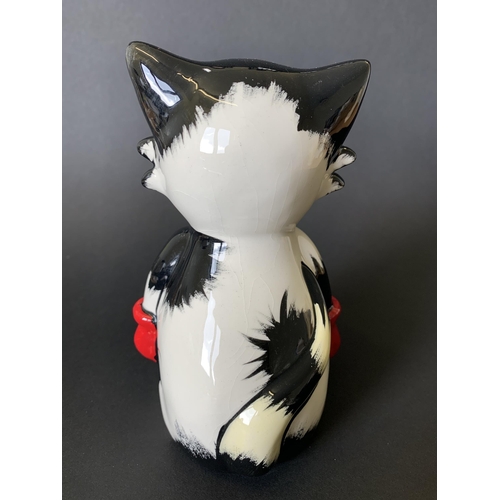 7 - Lorna Bailey 'Ali' (The Boxer) ceramic cat figurine, approx. 5 3/4