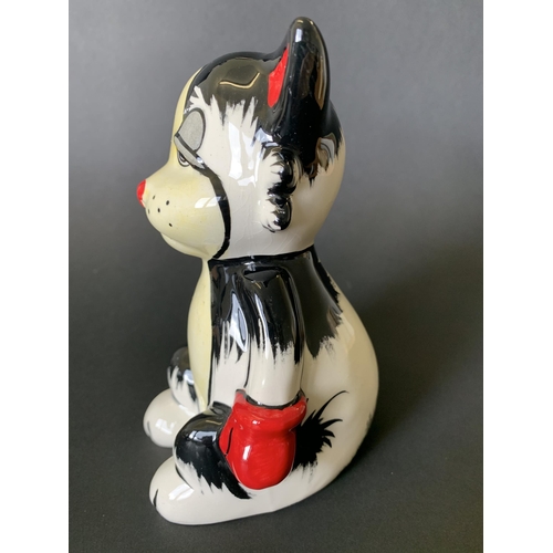 7 - Lorna Bailey 'Ali' (The Boxer) ceramic cat figurine, approx. 5 3/4