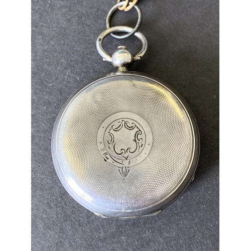 178 - An antique silver Kendal & Dent pocket watch, 52mm dia, comes with two keys, (one hand has been repl... 