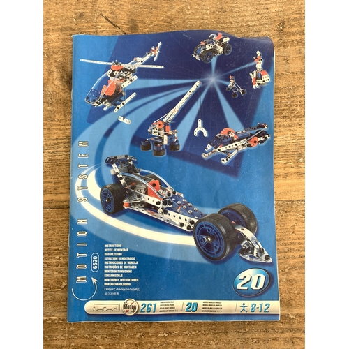 226 - A vintage boxed Meccano Motion System set (unsure of completeness)