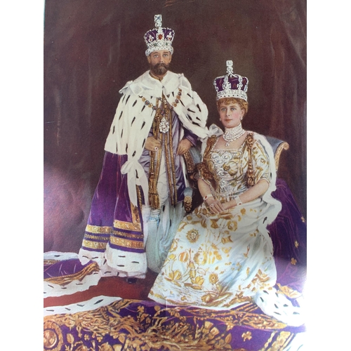 302 - Two vintage Royal books, Silver Jubilee Record Number 1910-1935 and Coronation souvenir book 1937 pl... 