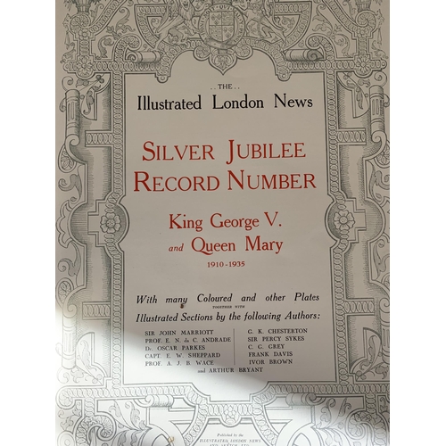 302 - Two vintage Royal books, Silver Jubilee Record Number 1910-1935 and Coronation souvenir book 1937 pl... 