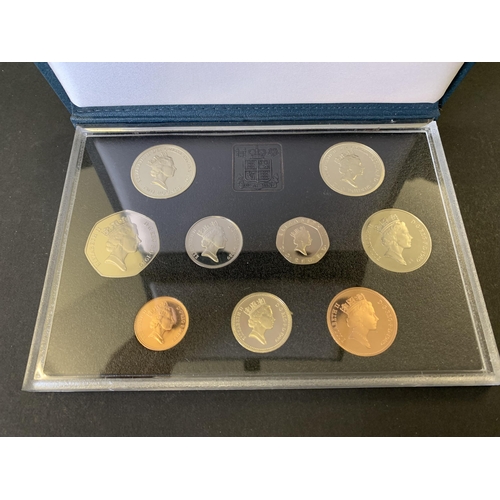 102 - A boxed 1989 proof coin collection including Centenary Bill and Claim of Rights