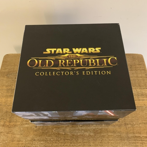 213 - A boxed Star Wars 'The Old Republic' Collectors Edition, includes a figure of Darth Malgus, journal,... 