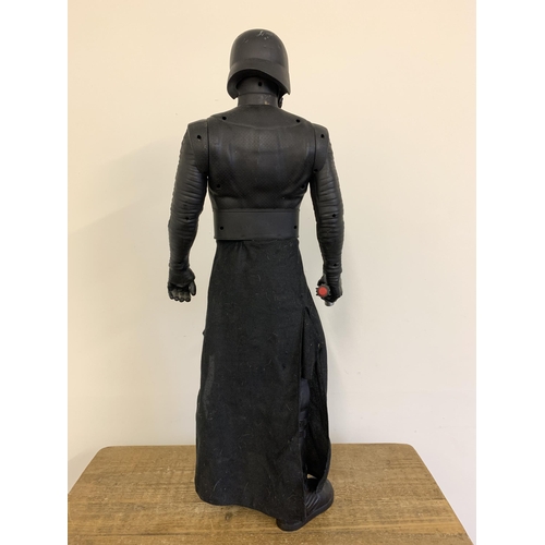 214 - A 2015 Jakks Pacific Star Wars large Kylo Ren figure with lightsaber, approx. 30 3/4