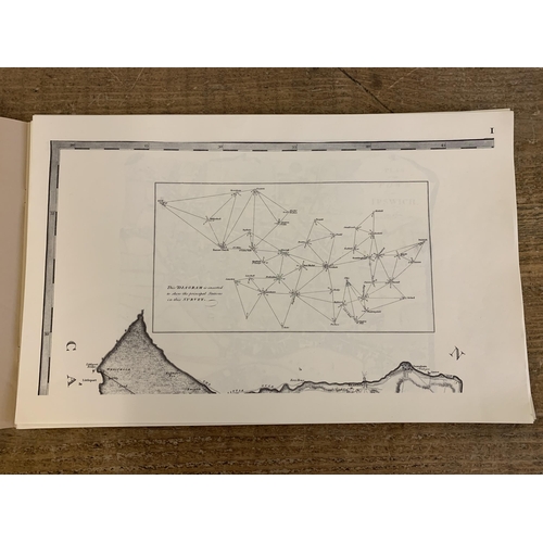 333 - A folio of engravings of Suffolk originally produced in 1783 and reproduced in 1972 for the Suffolk ... 