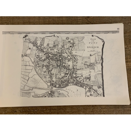 333 - A folio of engravings of Suffolk originally produced in 1783 and reproduced in 1972 for the Suffolk ... 