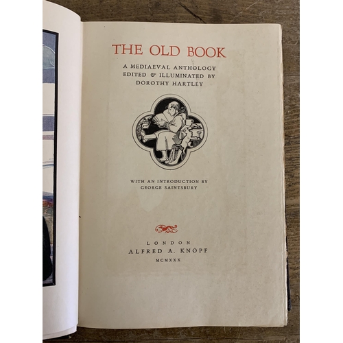 334 - 'The Old Book', a 1930 produced copy of a Mediaeval anthology, cut paper and housed in a box, number... 