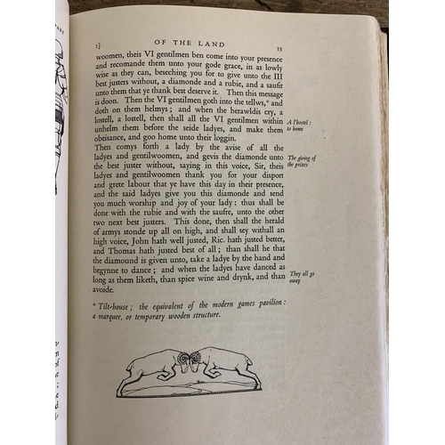 334 - 'The Old Book', a 1930 produced copy of a Mediaeval anthology, cut paper and housed in a box, number... 