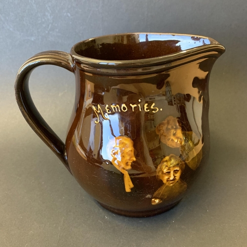 34 - Royal Doulton Kingswear 'Memories' jug, approx. 6