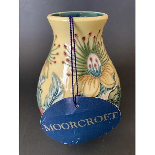 63 - A Moorcroft limited edition vase in the 'Indian Summer' pattern by Nicola Slaney, numbered 12/50, ap... 