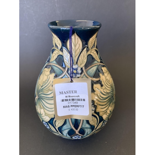 71 - A Moorcroft rare Master vase in the 'Pimpernel Perfection' pattern, designed by Nicola Slaney, marke... 