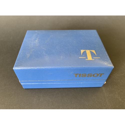 160 - A boxed gold plated Tissot PR516 'GL' wristwatch (winds and ticks)