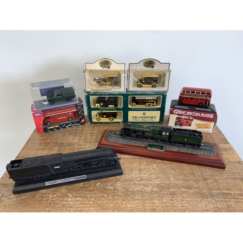 204 - A Steam Memories model of the Dunster Castle loco in GWR green livery, 15