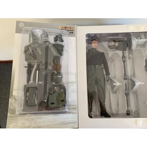 218 - A boxed Dragon action figure No.70400 WW2 Eastern Front 1943 'Wolfgang Knaf' Grenadier Reg with Rake... 