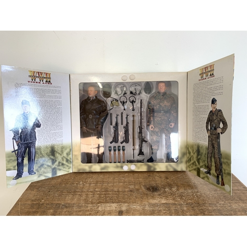 221 - A boxed Dragon action figure 2000 No.70050, WW2 Normandy 1944 Tiger Aces 'Bobby and Michael'