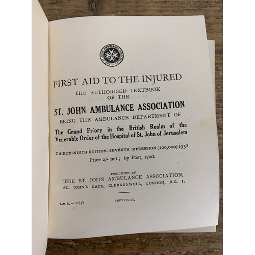 237 - A 1941 RAF Christmas message plus a St John Ambulance 1938 handbook