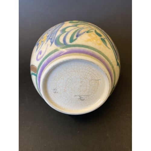 249 - A vintage Poole vase, approx. 5