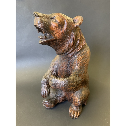 270 - A Black Forest style bear, approx. 12