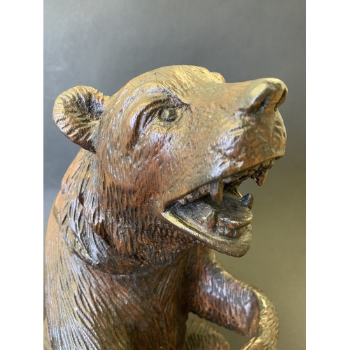 270 - A Black Forest style bear, approx. 12