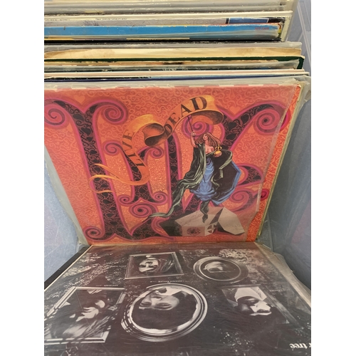 281 - Vintage LP records, 1960's-1980's including The Beatles, some interesting 1970's titles (storage iss... 