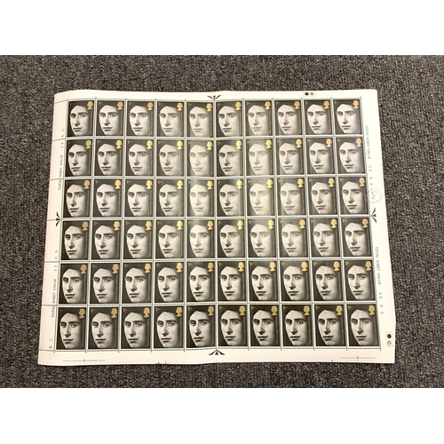 291 - Eight full sheets of 120 stamps, all pre-decimal circa 1969/70, values include 5d Commonwealth Games... 