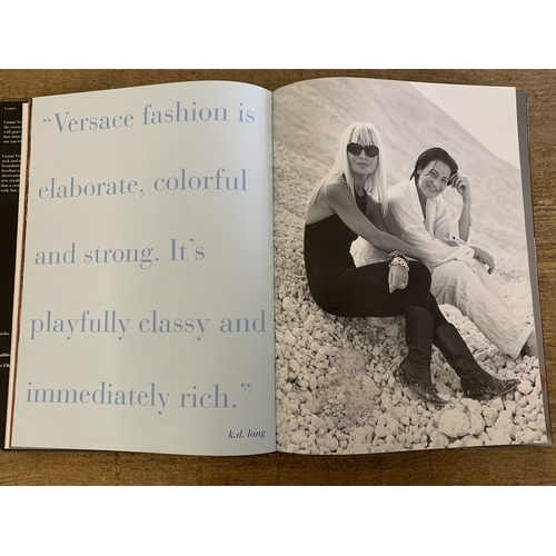 293 - 'Rock and Royalty' by Gianni Versace, circa 1996 Fund Raising book with quotes from the rich and fam... 