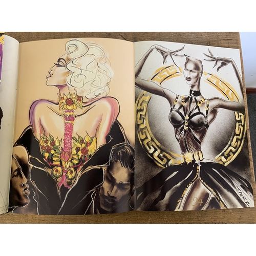 293 - 'Rock and Royalty' by Gianni Versace, circa 1996 Fund Raising book with quotes from the rich and fam... 