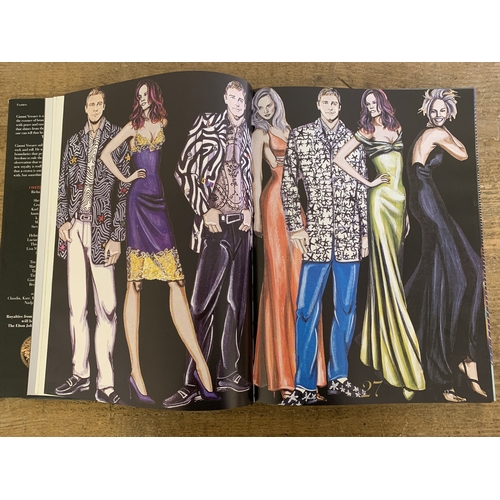 293 - 'Rock and Royalty' by Gianni Versace, circa 1996 Fund Raising book with quotes from the rich and fam... 