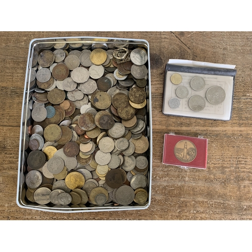 307 - Mixed world coinage, mainly mid century onwards