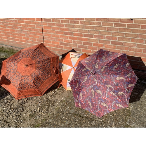 356 - Three decorative umbrellas