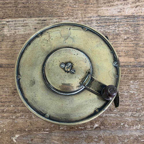 459 - An antique solid brass 5