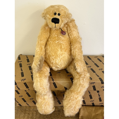 179 - A boxed Deans Rag Book Co Centenary mohair teddy bear 'Little Donny' with jointed limbs, limited edi... 