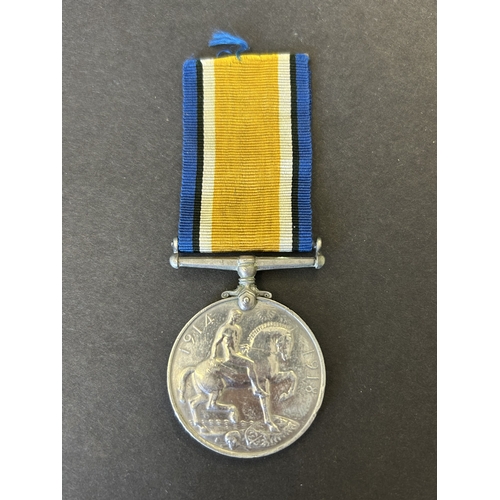 207 - WW1 British War medal to 276475 Pte.G.Hawkes DURH.L.I (some edge knocks and contact marks)