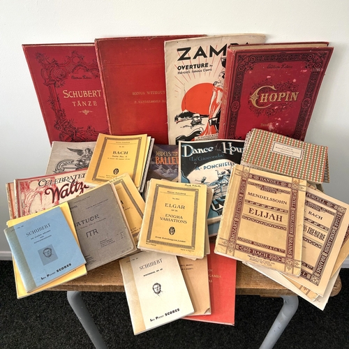 363 - A large selection of musical books, all have sheet music mainly from the 1950's