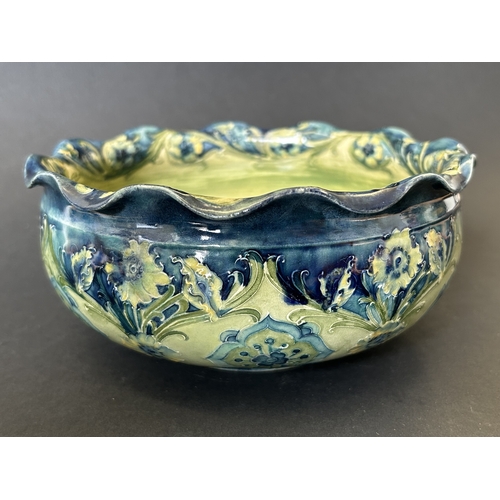 53 - An early Moorcroft for Liberty 'Florian' pattern bowl, circa 1920's, marked to the base with the gre... 