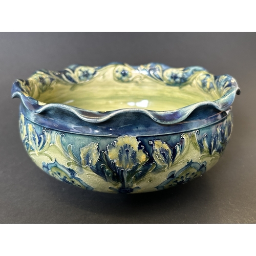 53 - An early Moorcroft for Liberty 'Florian' pattern bowl, circa 1920's, marked to the base with the gre... 