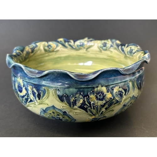 53 - An early Moorcroft for Liberty 'Florian' pattern bowl, circa 1920's, marked to the base with the gre... 