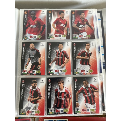 90 - Two large collectors binders of Topps Match Attax trading cards 2010/2011 and 2012/2013 seasons, a P... 