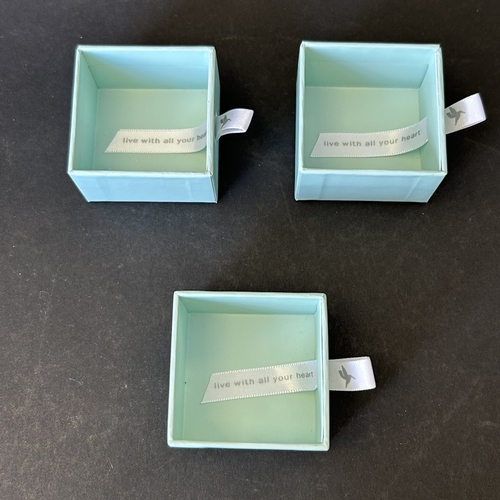 118 - Three small 925 sterling silver 'Chamilia' Disney charms, Minnie Mouse, Eeyore and Tigger