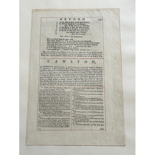 30 - A very large collection of ephemera including newspaper cuttings from the 1800's, many antique print... 