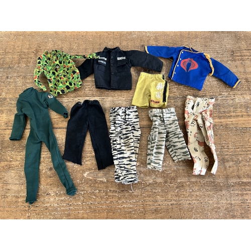 74 - A selection of vintage Action Man clothes