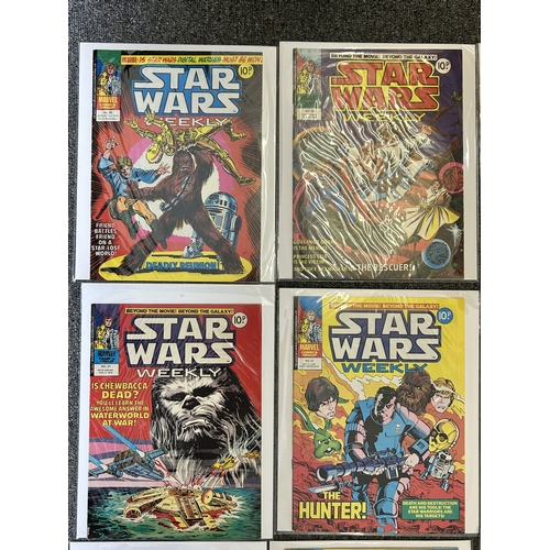 77 - Twenty four 1978/79 Star Wars weekly comics (well kept, mild use)