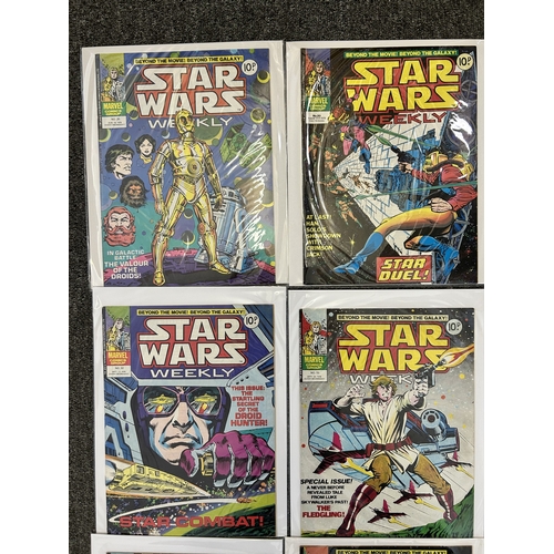 77 - Twenty four 1978/79 Star Wars weekly comics (well kept, mild use)
