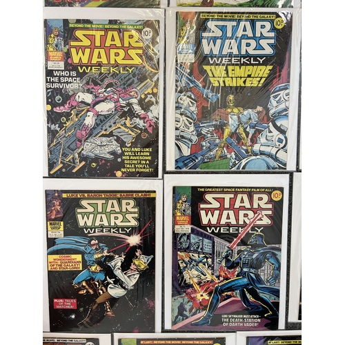 77 - Twenty four 1978/79 Star Wars weekly comics (well kept, mild use)