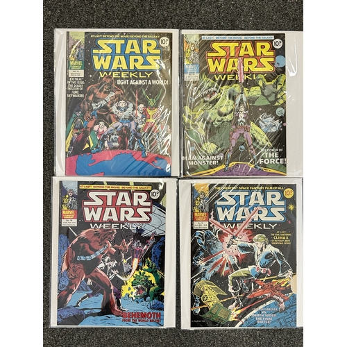 77 - Twenty four 1978/79 Star Wars weekly comics (well kept, mild use)