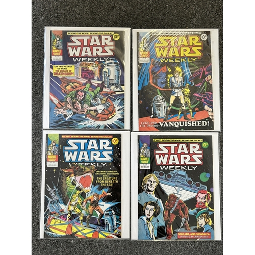 77 - Twenty four 1978/79 Star Wars weekly comics (well kept, mild use)