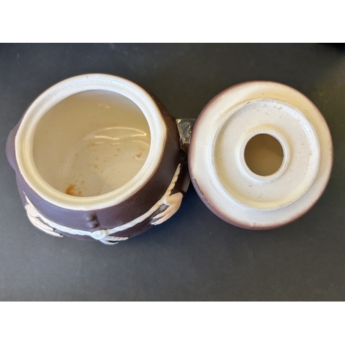 81 - Three vintage West German Goebel monk items to include two jugs (one with hairline crack) and a lidd... 