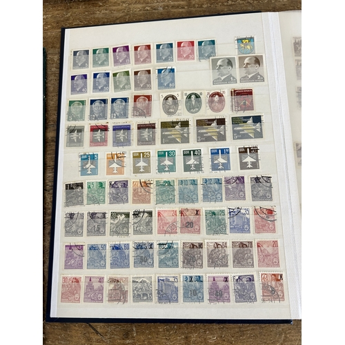 362 - Five stamp stock books to include mint stamps, all well displayed including Czechoslovakia, DDR (Eas... 